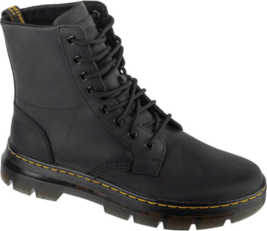 Dr. Martens Zwarte Leren Combs Laarzen Black Dames - Foto 10