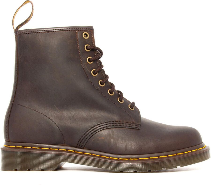 Dr. Martens Laarzen DR.MARTENS 1460 DARK BROWN CRAZY HORSE