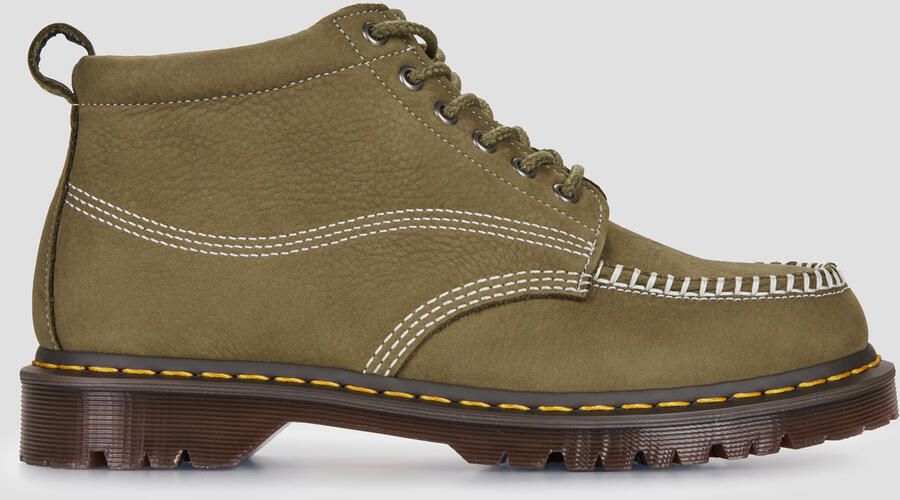 Dr. Martens Laarzen Lowell Chukka DMs Olive Milled Nubuck WP