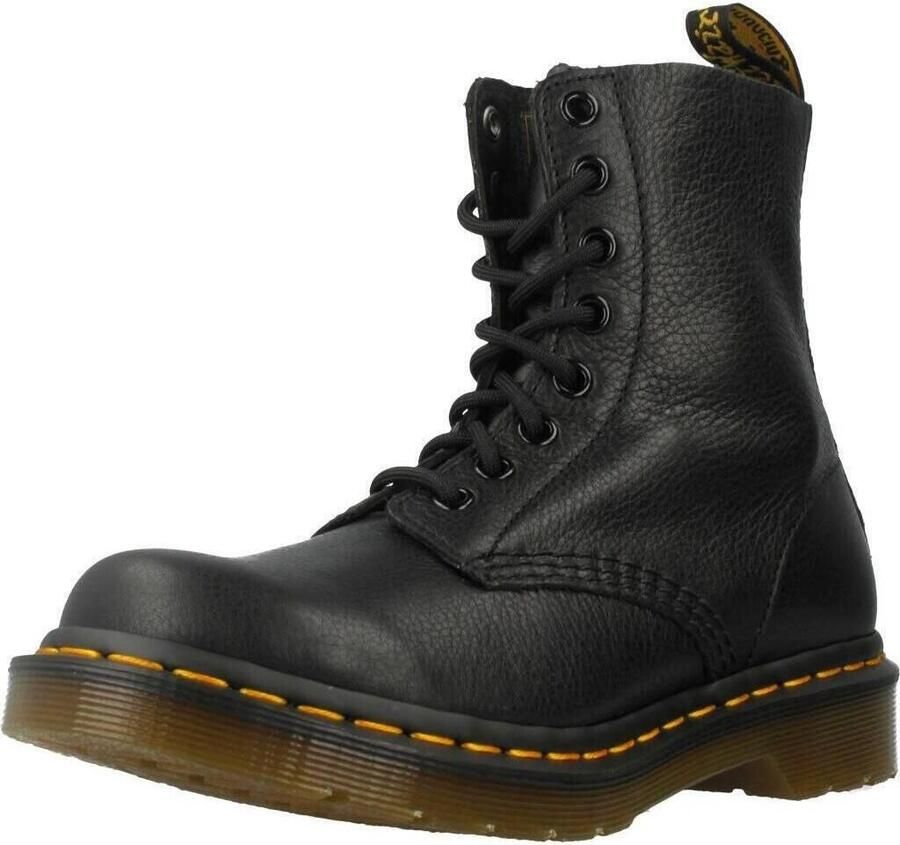 Dr. Martens Dr Martens Schoenen Dames veterboots 1460 Pascal Virginia Zwart - Foto 11