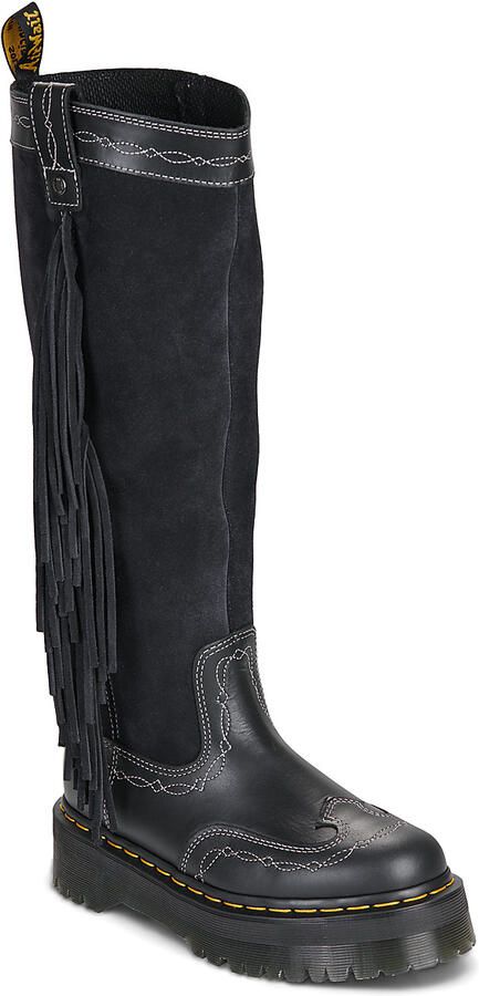 Dr. Martens Laarzen QUAD HI DR BLACK CLASSIC PULL UP