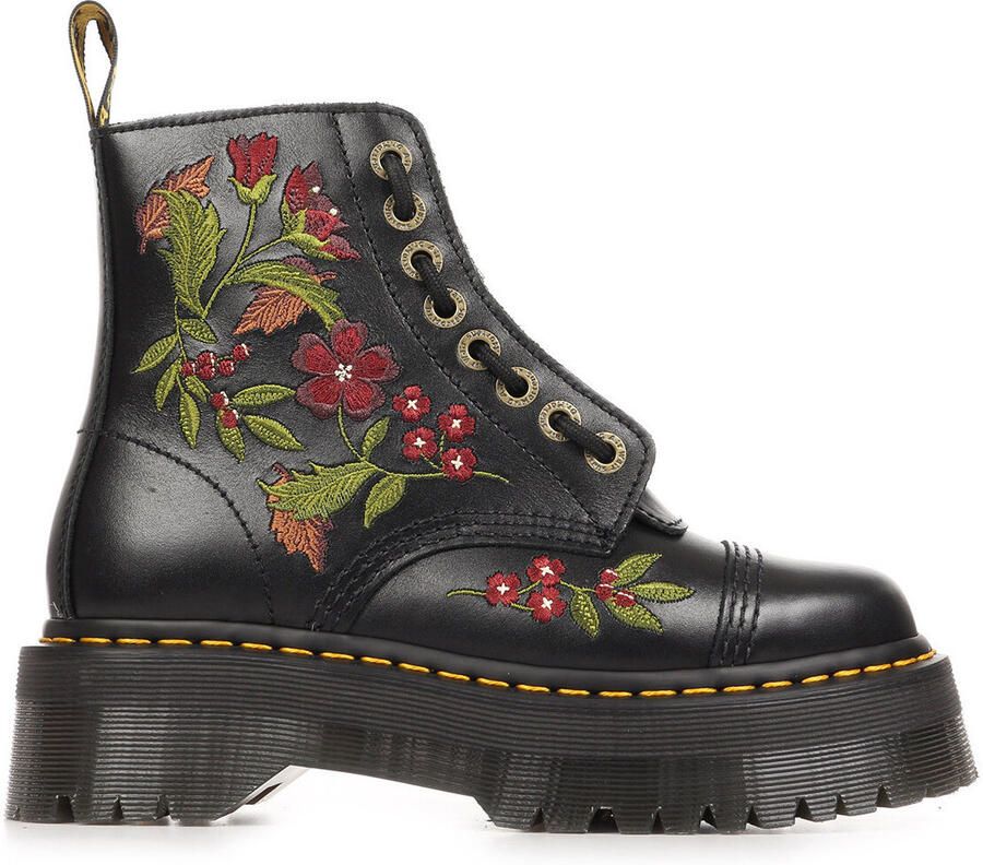 Dr. Martens Veterlaarsjes 'Sinclair' kiwi bourgogne zwart