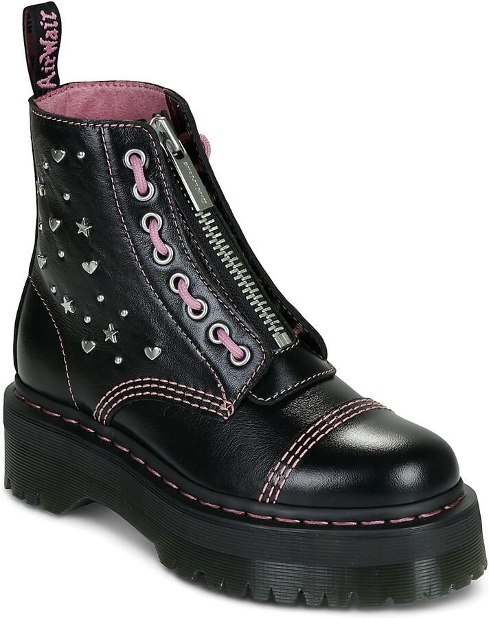 Dr. Martens Laarzen SINCLAIR HS BLACK MILLED GLOSS