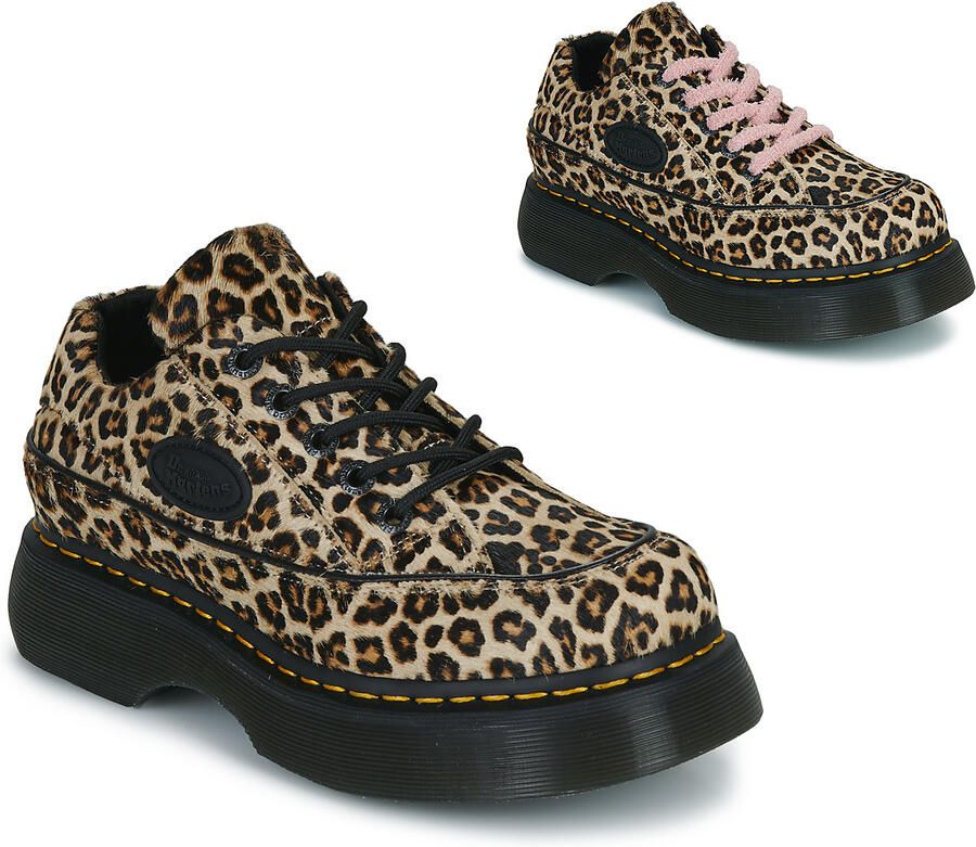 Dr. Martens Nette schoenen Buzz 5i Light Tan Mini Leopard Spot Hair On