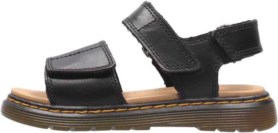 Dr Martens Dr. Martens Romi J Black T Lamper leren sandalen zwart - Foto 2