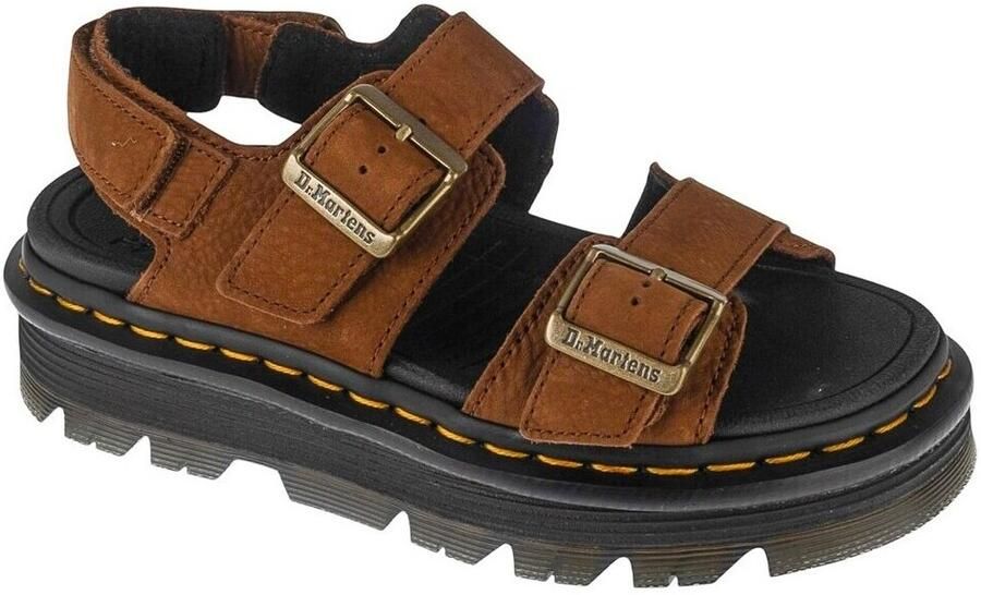 Dr. Martens Dr Martens Bruine Zebzag Leren Sandalen - Foto 5