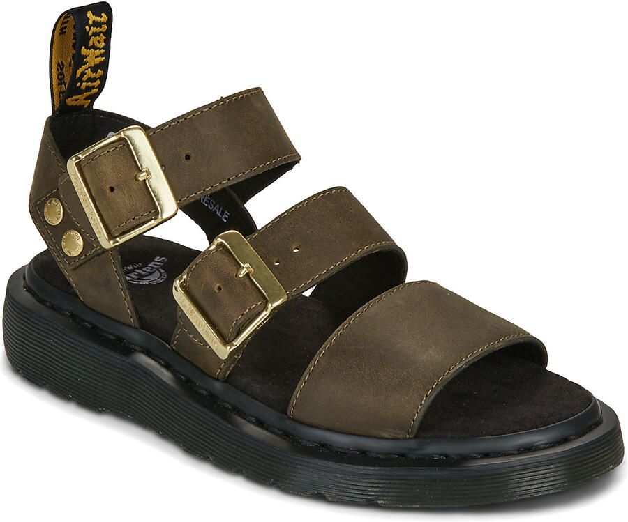 Dr. Martens Sandalen Gryphon Strap Sandal DMs Olive Wyoming