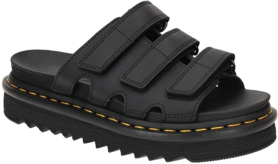 Dr. Martens RAINE~SLIDE~BLACK~~~~~~~~~~~~~ Dames slippers Zwart - Foto 5