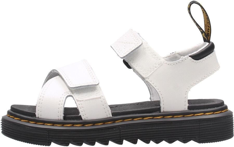 Dr. Martens VOSS II leren sandalen wit Leer Effen 36 - Foto 5