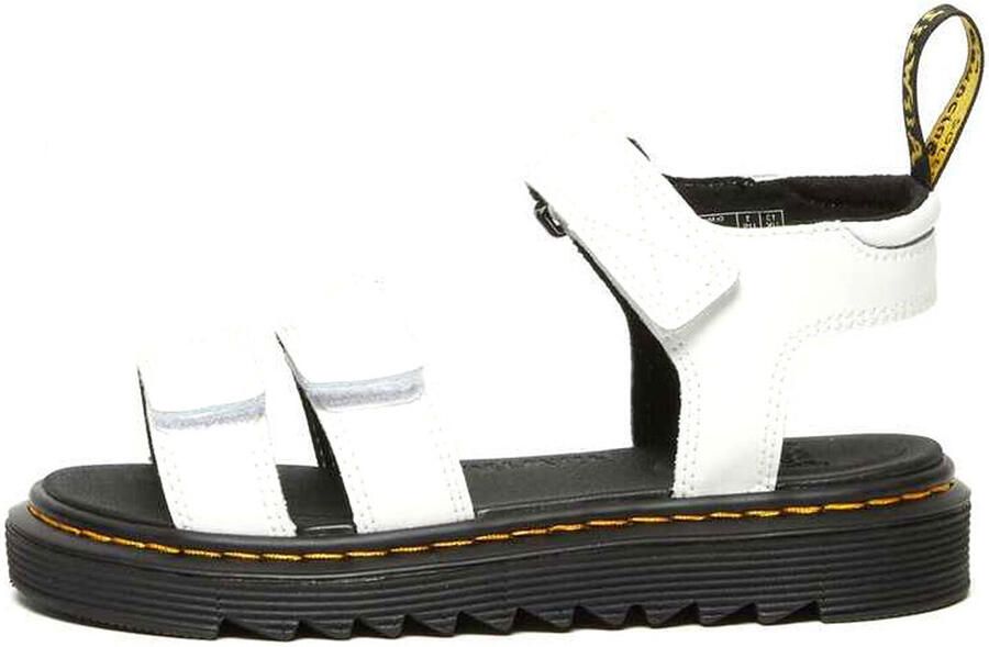 Dr Martens Dr. Martens Klaire J White T Lamper leren sandalen wit - Foto 8