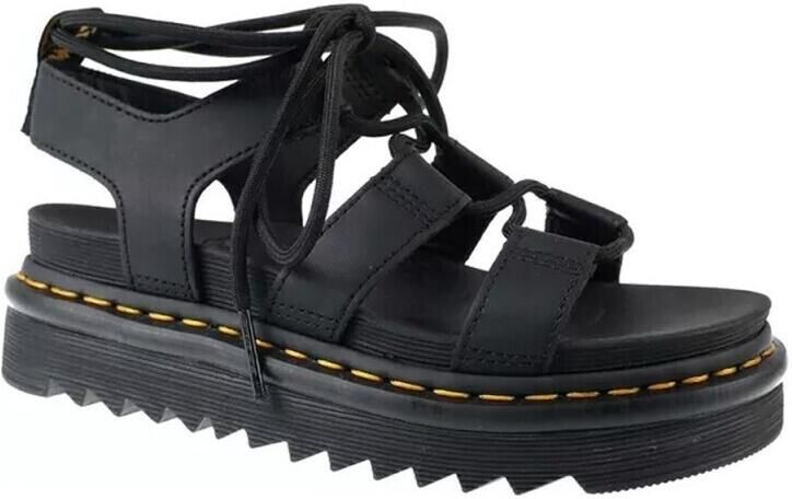 Dr. Martens Blaire LaceUp Platform Sandals Wo Black Flat Sandals - Foto 4