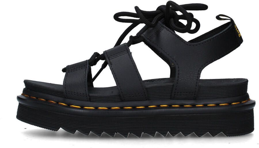 Dr. Martens Blaire LaceUp Platform Sandals Wo Black Flat Sandals - Foto 5