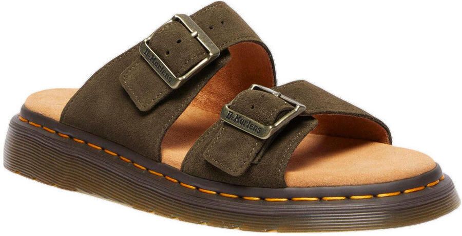 Dr. Martens Dr Martens Josef Bronx Suede Sandalen Groen - Foto 2