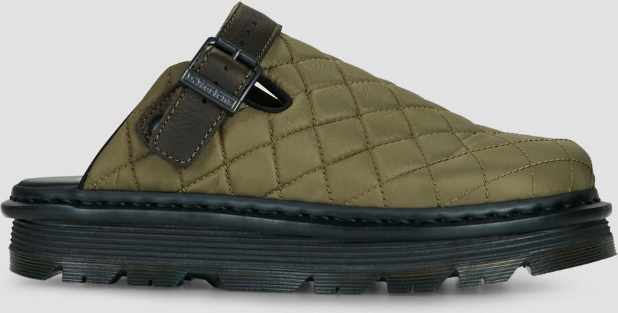 Dr. Martens Slippers ZebZag Mule DMs Olive
