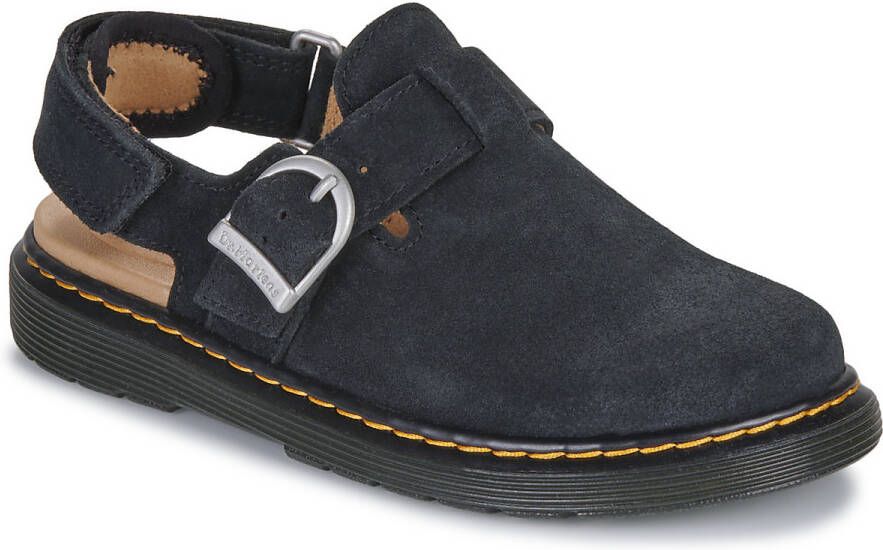 Dr. Martens Klompen Jorgie J Mule Black Bronx Suede