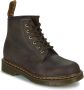 Dr. Martens Klassieke Bruine Leren Veterschoenen Brown - Thumbnail 2