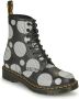 Dr. Martens Witte Enkellaarzen 1460 Vrouwen Multicolor Dames - Thumbnail 2