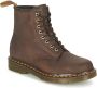 Dr Martens Dr. Martens 1460 J Gaucho Wildhorse Lamper leren veterboots donkerbruin - Thumbnail 4