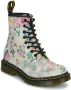 Dr. Martens Bloemenprint Mash Up Veterschoenen Multicolor Dames - Thumbnail 3