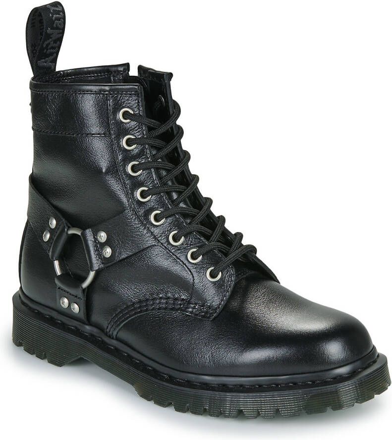 Dr. Martens Laarzen 1460 Harness 8 Eye Boot Black Analine
