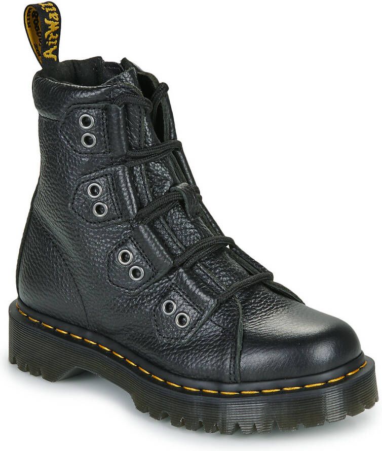Dr. Martens Laarzen 1460 Lace To Toe Boot Black Milled Nappa