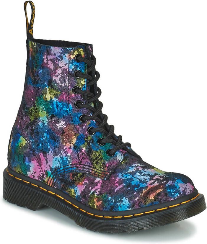 Dr Martens 1460 Pascal Rainbow Boots Dr. Martens Blauw Dames