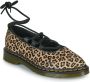 Dr. Martens Laarzen 1460 Pascal Light Tan Mini Leopard Spot Hair On - Thumbnail 2