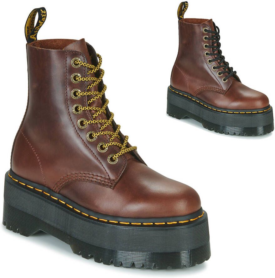 Dr. Martens Bruine Pascal Max Dames Enkellaarzen Brown Dames - Foto 2