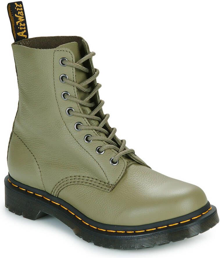 Dr. Martens Boots & laarzen 8 Eye Boot 1460 Pascal in groen