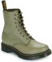 Dr. Martens Boots & laarzen 8 Eye Boot 1460 Pascal in groen - Thumbnail 1