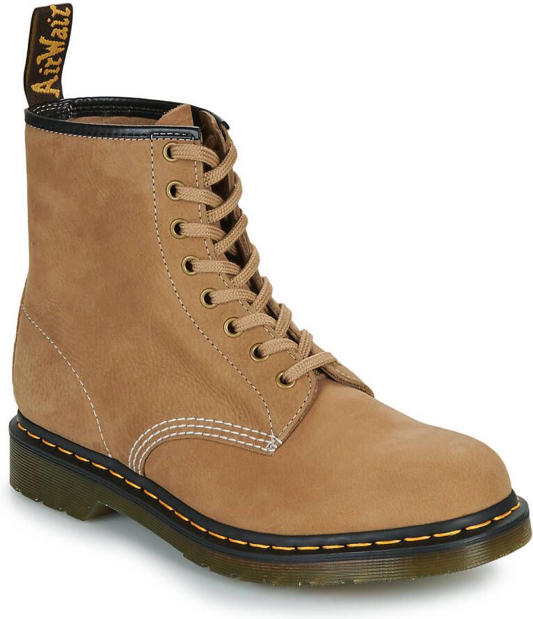 Dr martens Dr. Martens 1460 Savannah tan Beige Nubuck Veterboots Unisex - Foto 3
