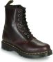 Dr Martens Serena Oxblood Atlas Booties Dr. Martens Zwart Dames - Thumbnail 2