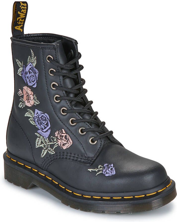 Dr. Martens Laarzen 1460 Vonda Black Genix Nappa