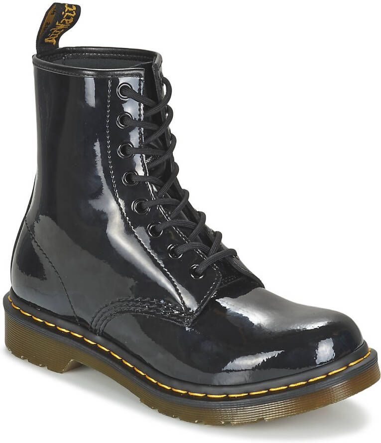 Dr. Martens Laarzen 1460 W BLACK PATENT LAMPER