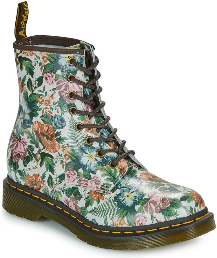 Dr. Martens Laarzen 1460 W Multi Floral Garden Print Backhand