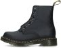 Dr Martens Dr. martens 1460 Pascal Front Zip Dames Veterboots Mat Zwart - Thumbnail 11