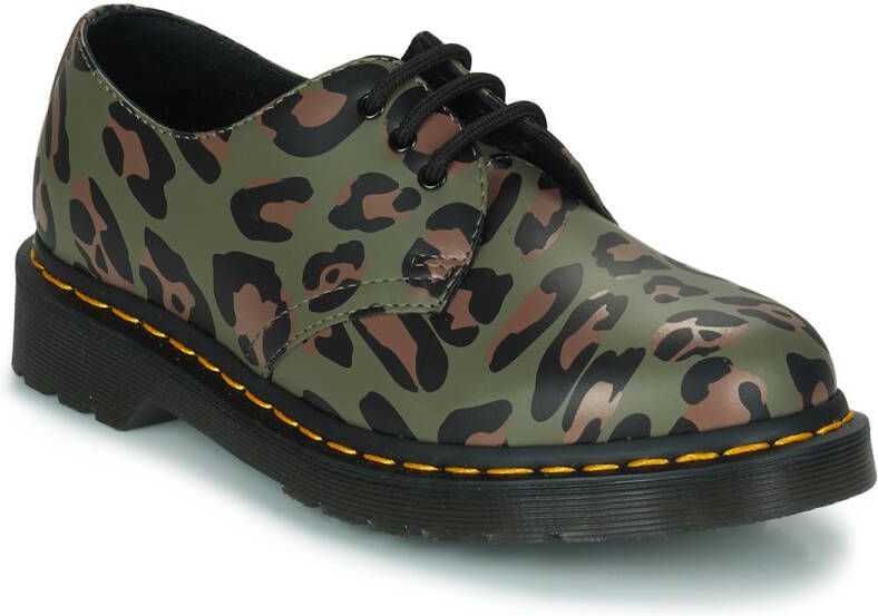 Dr. Martens Laarzen 1461 Smooth Distorted Leopard