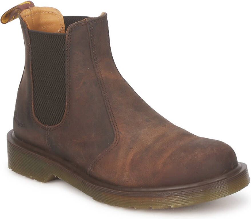 Dr. Martens Authentieke leren laarzen met een kenmerkende stijl en comfort Brown - Foto 12