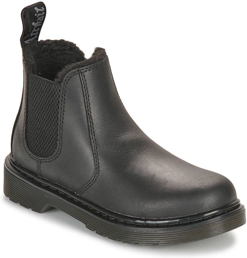 Dr. Martens 2976 Leonore Mono gevoerde leren enkelboots zwart - Foto 3