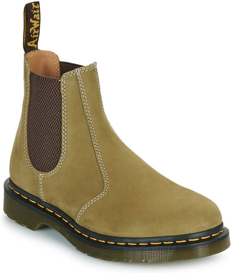 Dr. Martens Laarzen 2976 OLIVE THUMBLED NUBUCK