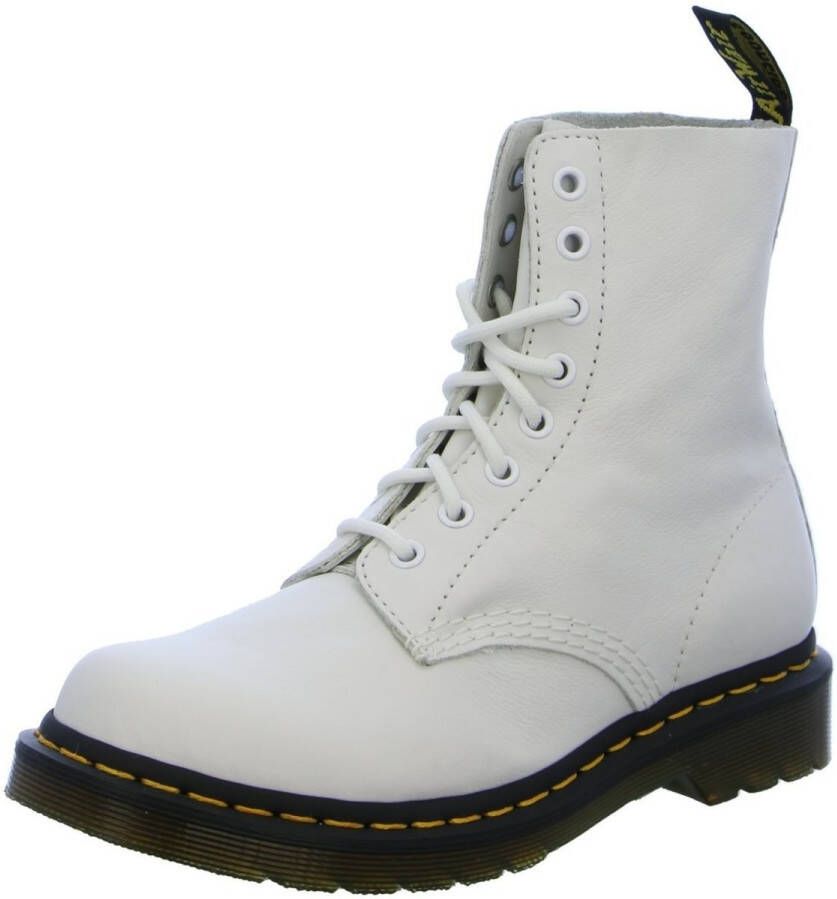 Dr Martens Dr. Martens 1460 PASCAL OPTICAL WHITE VIRA Volwassenen VeterlaarzenHalf hoge schoenen Kleur Wit beige - Foto 6