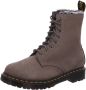 Dr. Martens Women's 1460 Serena Milled Nubuck WP Winterschoenen grijs - Thumbnail 4