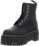 Dr. Martens Zwarte veterschoenen met hoge platform voor moedige vrouwen Black Dames - Thumbnail 3