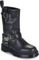 Dr martens Dr. Martens Anistone Hi biker boot black Leer Dames - Zwart
