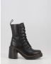 Dr. Martens Zwarte dameslaarzen met middelhoge hak en veters Zwart Dames - Thumbnail 3