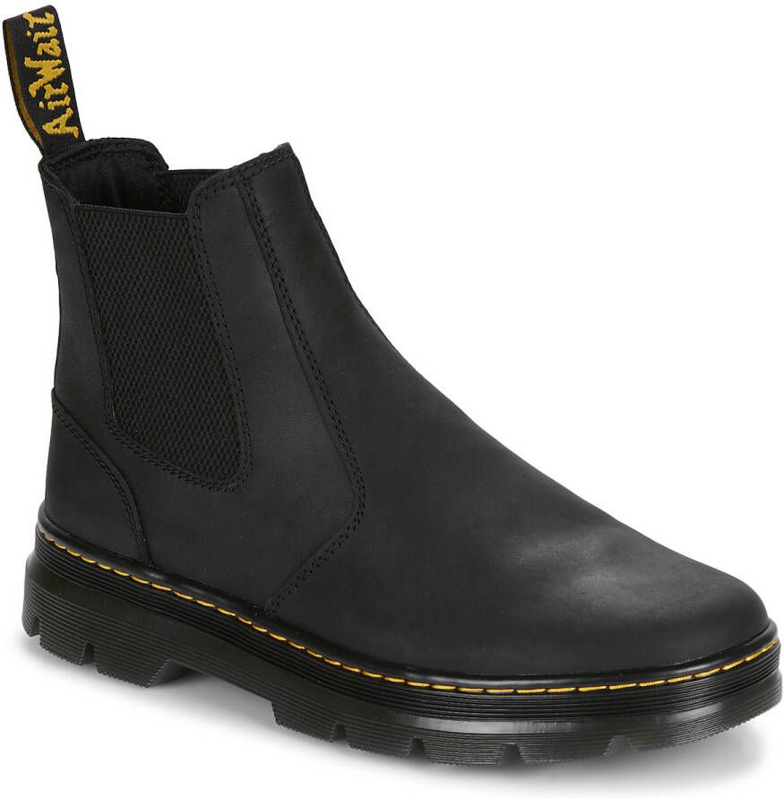 Dr martens Dr. Martens Embury Black Wyoming Zwart Leer Chelsea boots Unisex - Foto 7