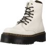 Dr Martens Jadon Smooth Leather Platform Boots Dr. Martens Wit Heren - Thumbnail 6