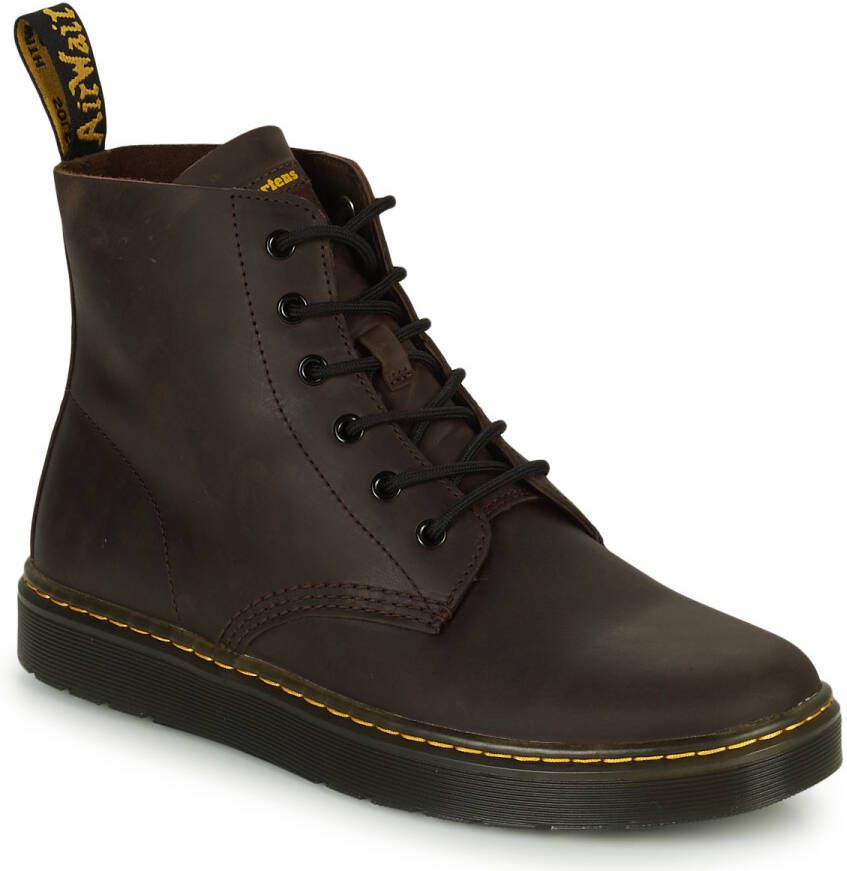 Dr. Martens Laarzen THURSTON CHUKKA DARK BROWN CRAZY HORSE