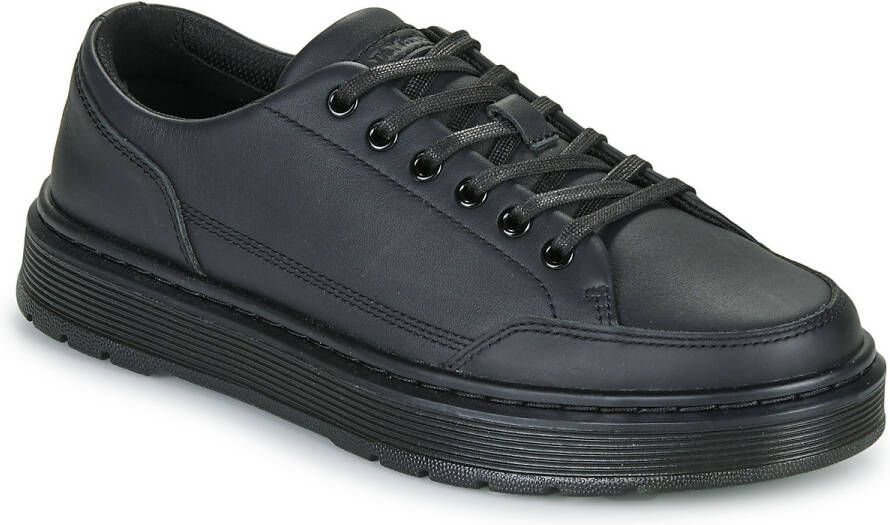 Dr. Martens Lage Sneakers Brookline 6 Eye 6 Eye Shoe Black Classic Nappa