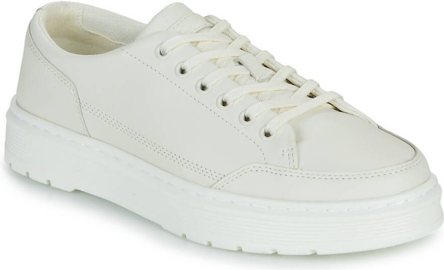 Dr. Martens Lage Sneakers Brookline 6 Eye 6 Eye Shoe Off White Classic Nappa